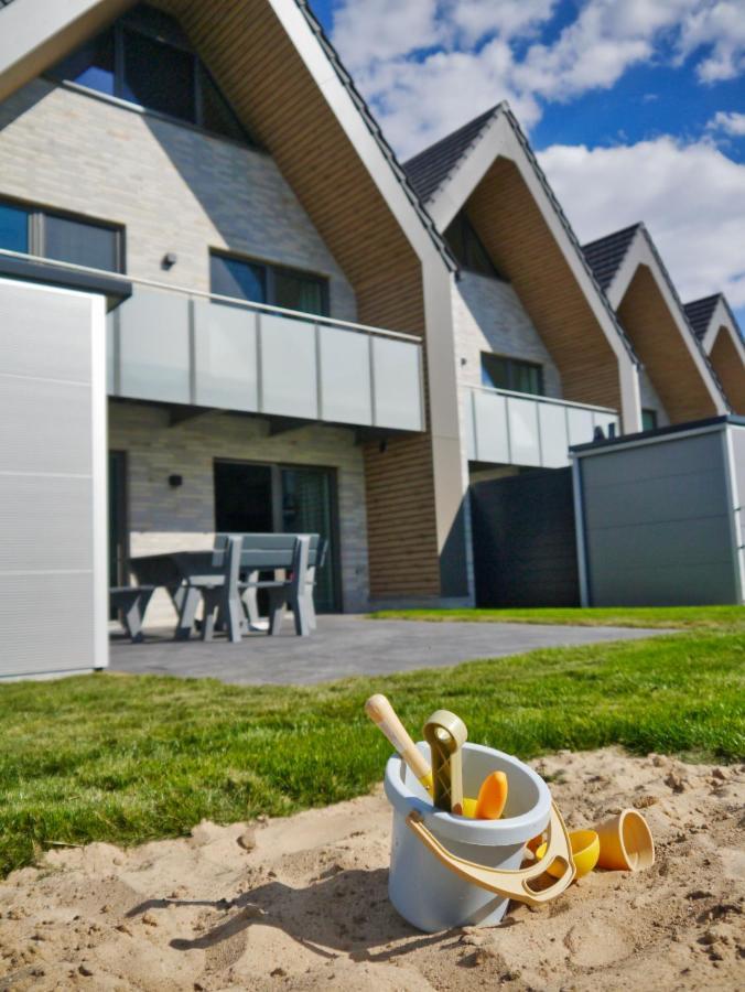 Ferienbude an den Wehlen Büsum Exterior foto